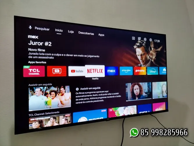 Smart TV TCL 43 Android nova 