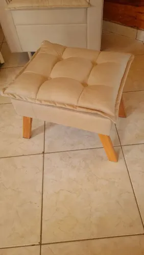 Puff opala super confortável e resistente direto da fabrica