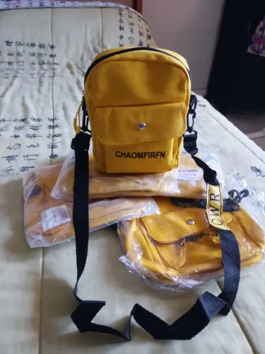 Bolsa de Ombro Amarela - CHAOMFIRFN
