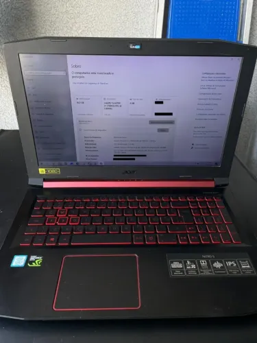 Notebook gamer acer Nitro 5 i7 - 16Gb Ram - 500Gb