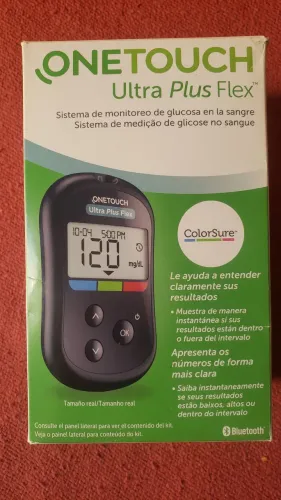 APARELHO MEDIDOR DE GLICEMIA - ONETOUCH ULTRAPLUS FLEX