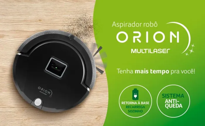 Robô-aspirador Orion Multilaser