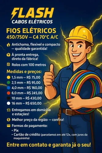 Cabos elétricos