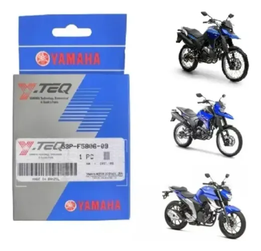 Pastilha de freio Tenere lander fazer Traseira  Original Yamaha