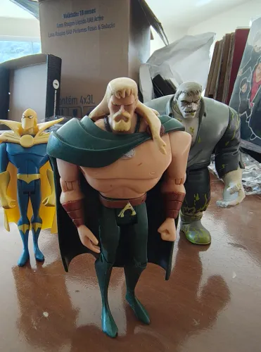 Justice League Solomon Grundy Aquaman Senhor Destino Liga da Justiça JLU