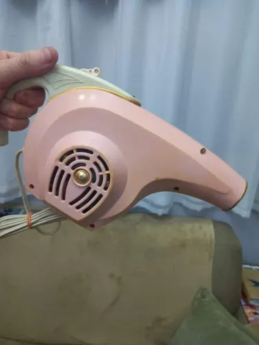 Secador de cabelo da década de 60. Sem funcionar!