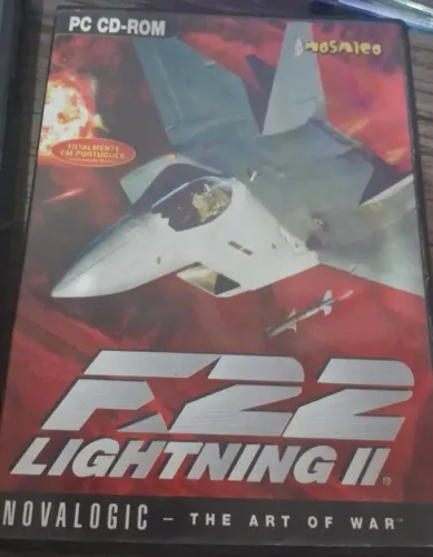Jogo F22 Lightining II - Raro - Totalmente em português - CD ROM