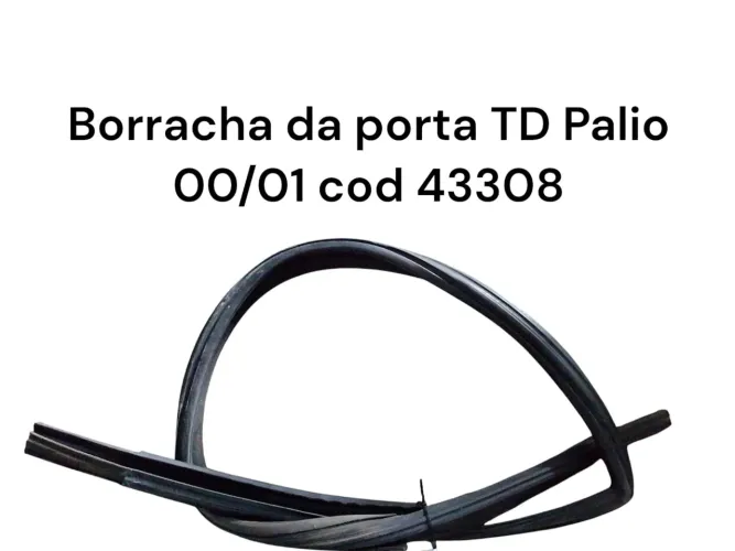 Borracha Da Porta Traseira Direita Palio 00/01 Cod 43308