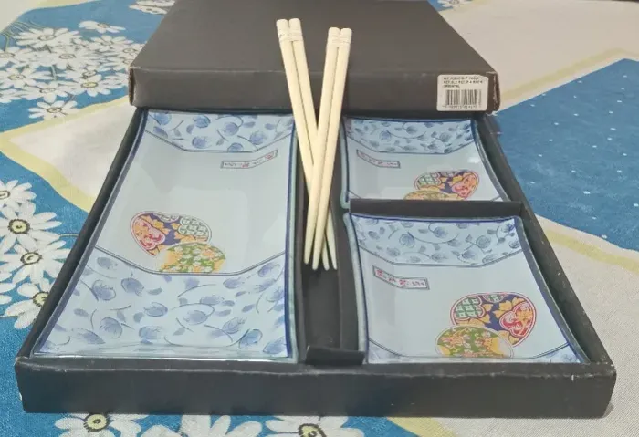 KIT ORIENTAL JAPONÊS PARA SUSHI E SASHIMI