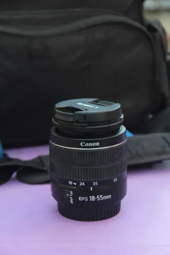 Lente Canon EFS 18-55mm