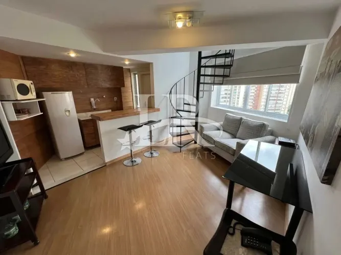 LR Flats Apartamento e Studio - Duplex mobiliado para alugar na Vila Nova Conceição.