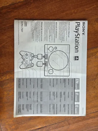 Manual ps1 original