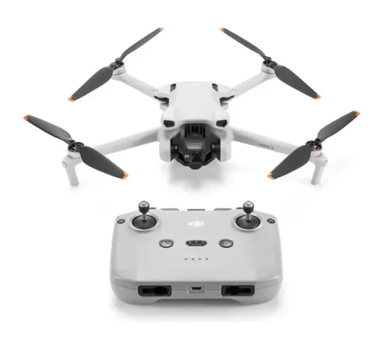 Drone Dji Mini 3 Standard (sem Tela) com 1 Bateria 