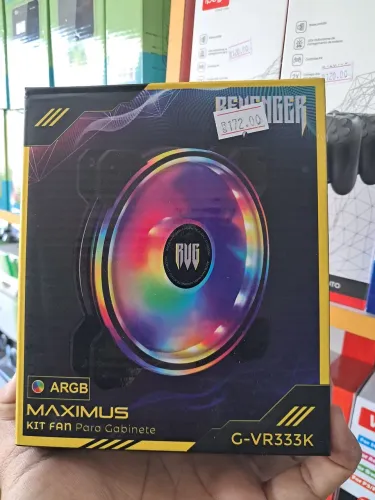 Kit Cooler Fan ARGB Maximus Revenger G-VR333K