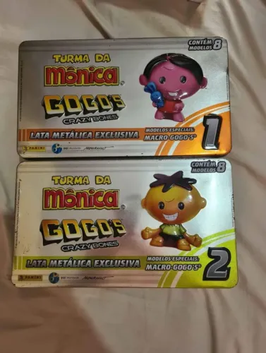 Gogo's crazy bones turma da Mônica de colecionador