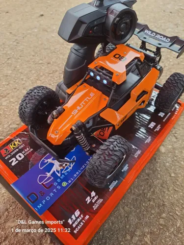 "CARRINHO JEEP 4X2 OFF ROAD DE CONTROLE REMOTO"