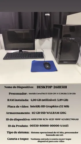 Desktop Intel Core i3-3220