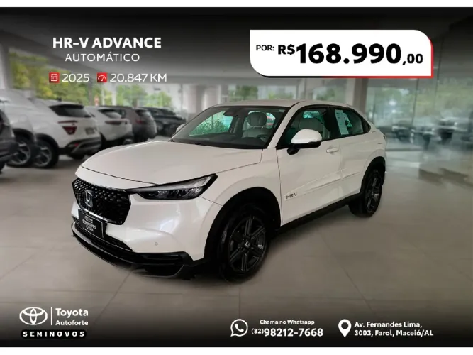 Honda HR-V Advance 1.5 TB 16V 5P Aut. 2025