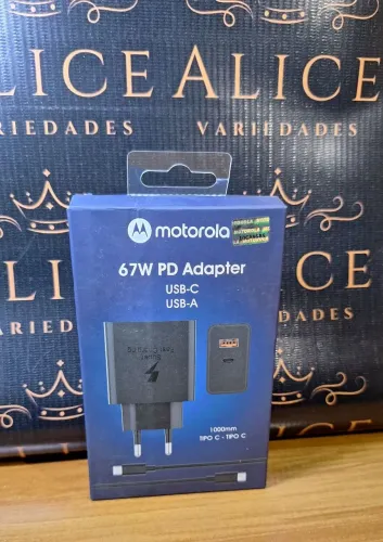 Carregador Motorola 67w Tipo C