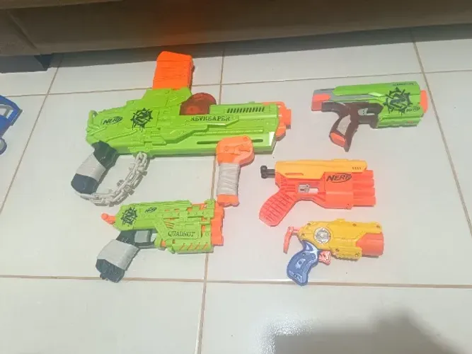 Nerf brinquedos de atirar 