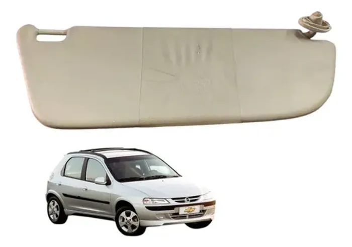 Quebra Sol Lado Direito Chevrolet Celta Corsa 1999 2005 Usad