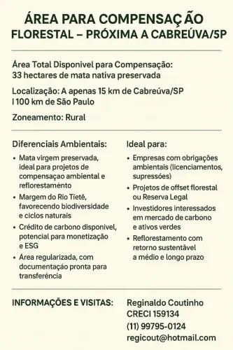 Compensação  Florestal 