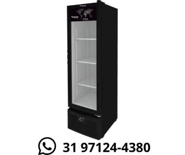 Freezer Vertical Porta de Vidro Fricon 282L