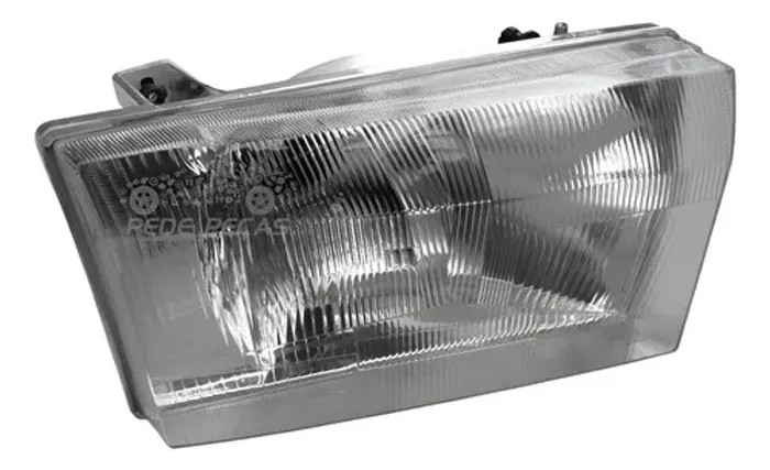 Par Farol Ford F250 F350 1998 1999 A 2006 Cromado Sem Pisca