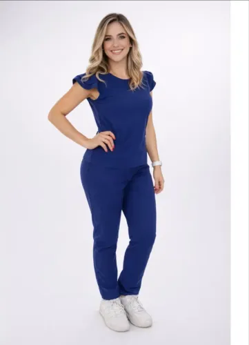 Scrub feminino de malha