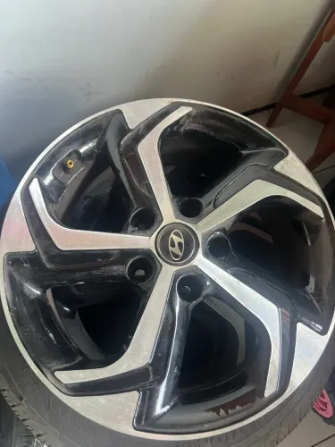 3 rodas 5 furos aro 16 diamantada