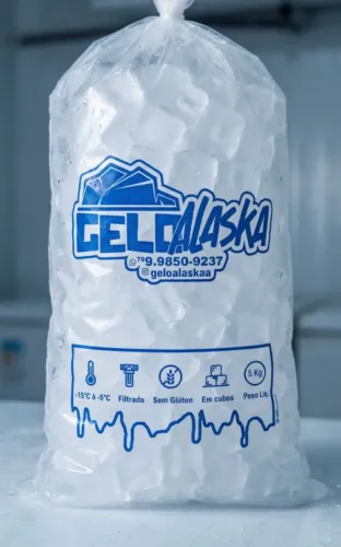 Gelo filtrado 5 e 3kg