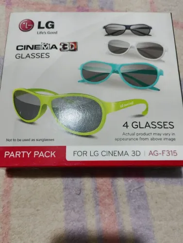 Óculos 3D LG com 4 unidades 