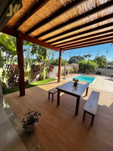 Casa à venda em Jaguariúna, Residencial Reserva da Barra, com 3 quartos, com 320 m²