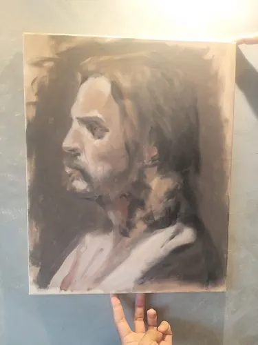 Óleo sobre tela!
