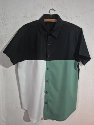 Camisa Romwe Men Shein