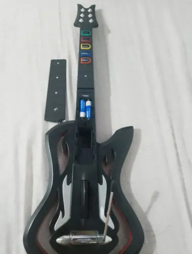 Guitarra Xbox 360 Guitar Hero Warriors of rock - Aceito troca