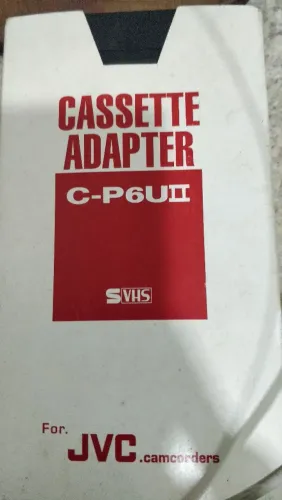 Fita Cassete Adaptador JVC