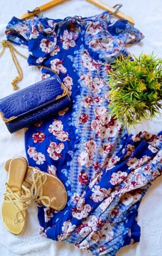 Vestidos longos em Viscose (Brechó)