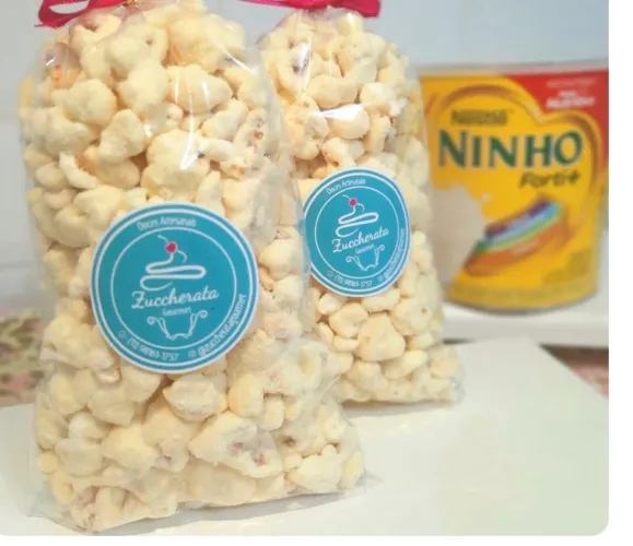 Pipoca gourmet para festas