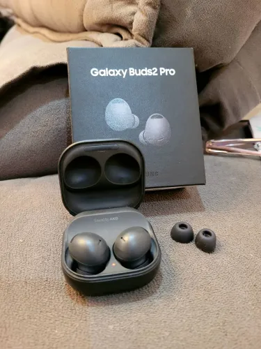 Fone Samsung Galaxy Buds 2 Pro<br>Preto com Caixa e Manuais Original