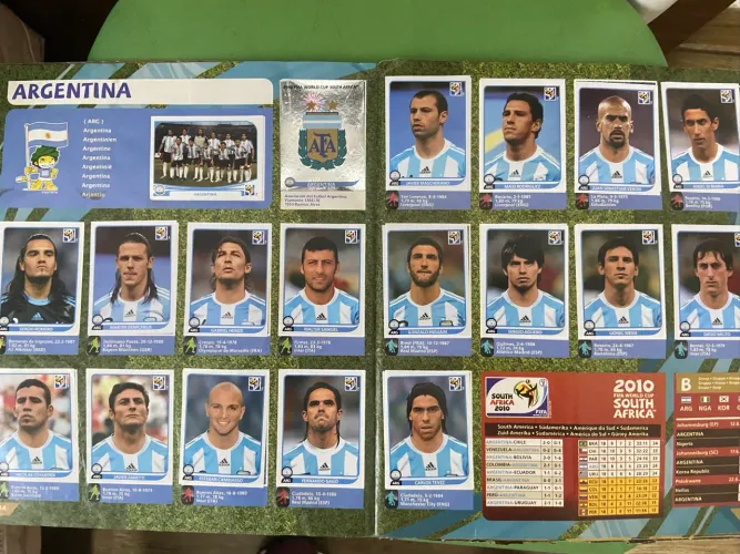 Álbum da copa do mundo 2010