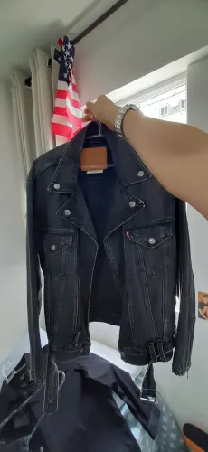 Jaqueta Biker Levis Jeans