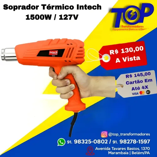 Soprador térmico 1.500w intech