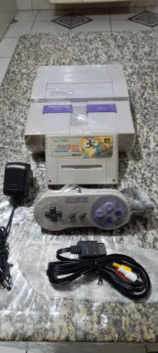 Super Nintendo + Controle original + Fita original 