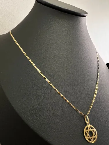 Corrente Piastrine de ouro 1.57g 18k procedência garantia eterna