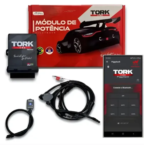 Polo 170 TSI MAIS FORTE HOJE - Piggyback Tork One + Gas Pedal (Combo)