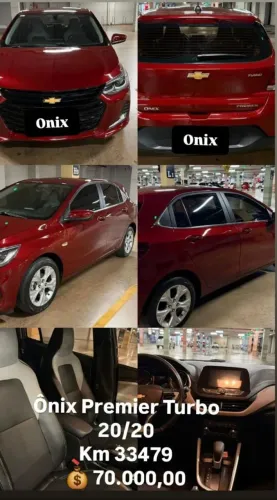 Chevrolet Onix Hatch Premier 1.0 12V TB Flex Aut. 4P 2020