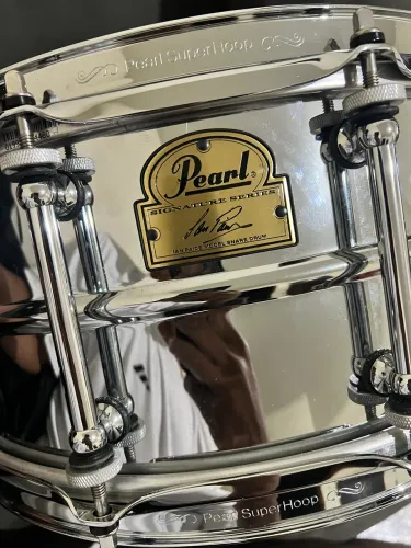 Caixa pearl signature Ian paice 14 6/5 10 afinações
