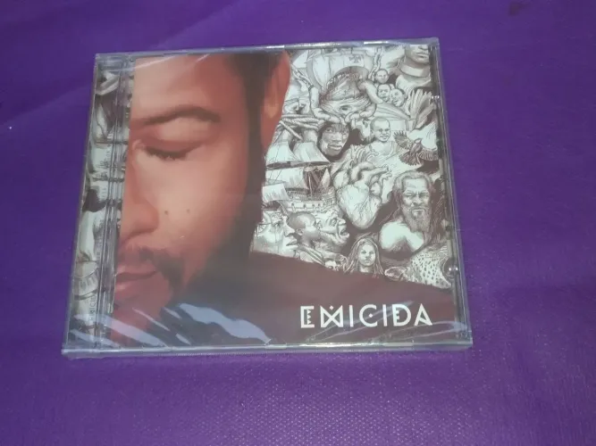 CD do Emicida, novo, lacrado, envio a qq local.