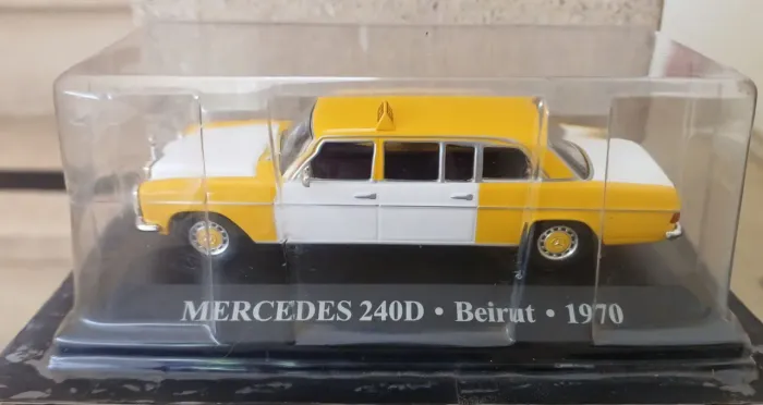 Altaya - Coleção Taxis do mundo todo - Mercedes Benz 240D - Beirut - 1970